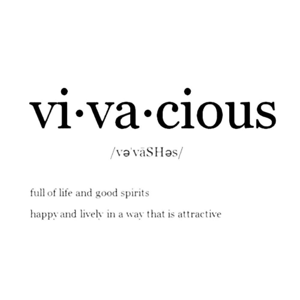 vivacious meaning